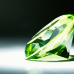 Closeup view of a gemstone ready for insurance valuation by WJV.